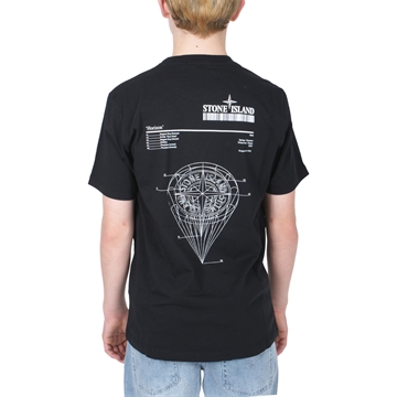 Stone Island T-shirt 761621052 Black V0029